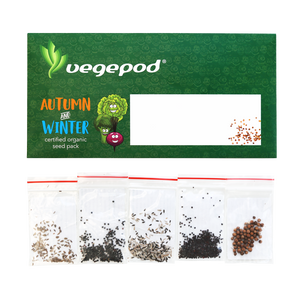 Autumn / Winter Certified Organic Seed Pack