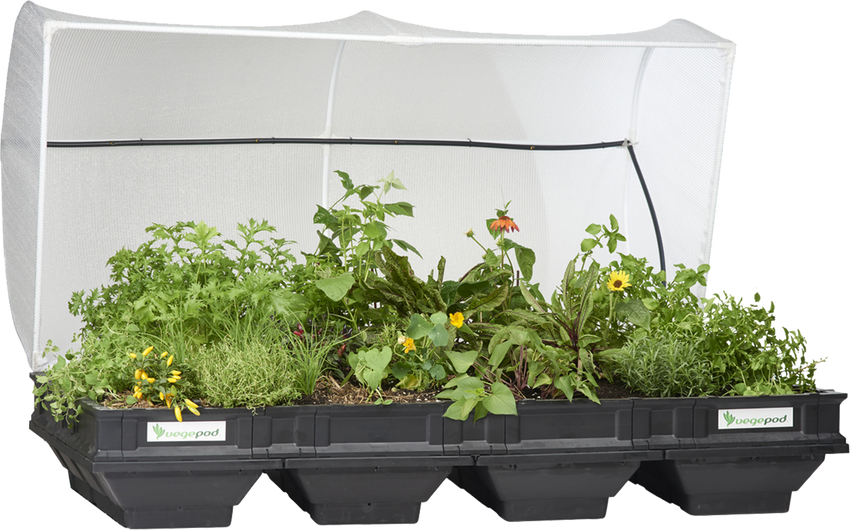 Large Raised Garden Bed with VegeCover  2m x 1m