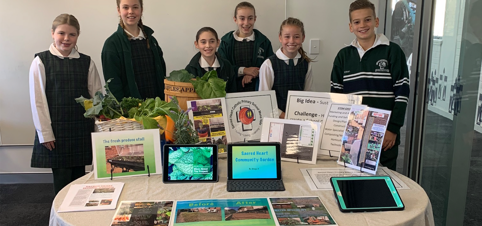Sacred Heart Catholic School Uses Vegepod’s Sprouters Junior Program
