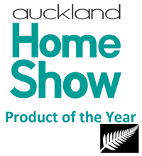 Auckland Home Show Product of the Year with the New Zealand flag