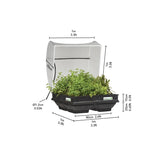 Easy-Grow Self-Watering Raised Garden Bed