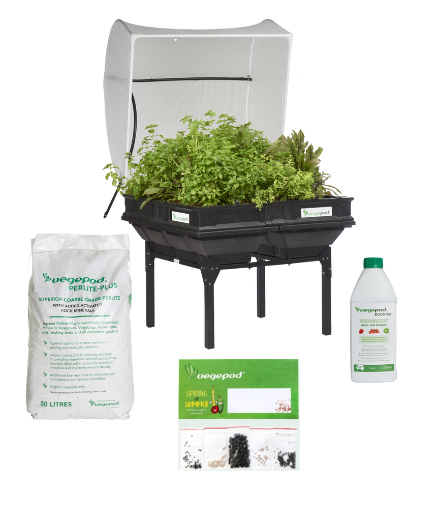 vegepod potting mix Medium Vegepod Starter Pack | Complete Raised Garden Bed Kit