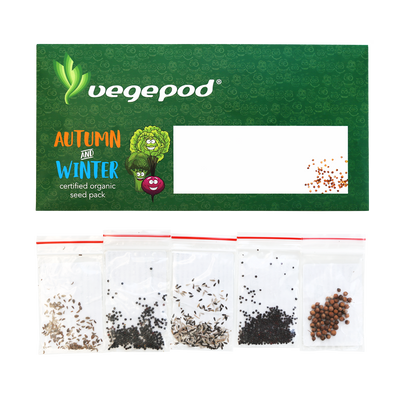Autumn / Winter Certified Organic Seed Pack
