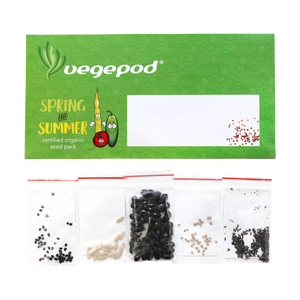 Spring / Summer Certified Organic Seed Pack