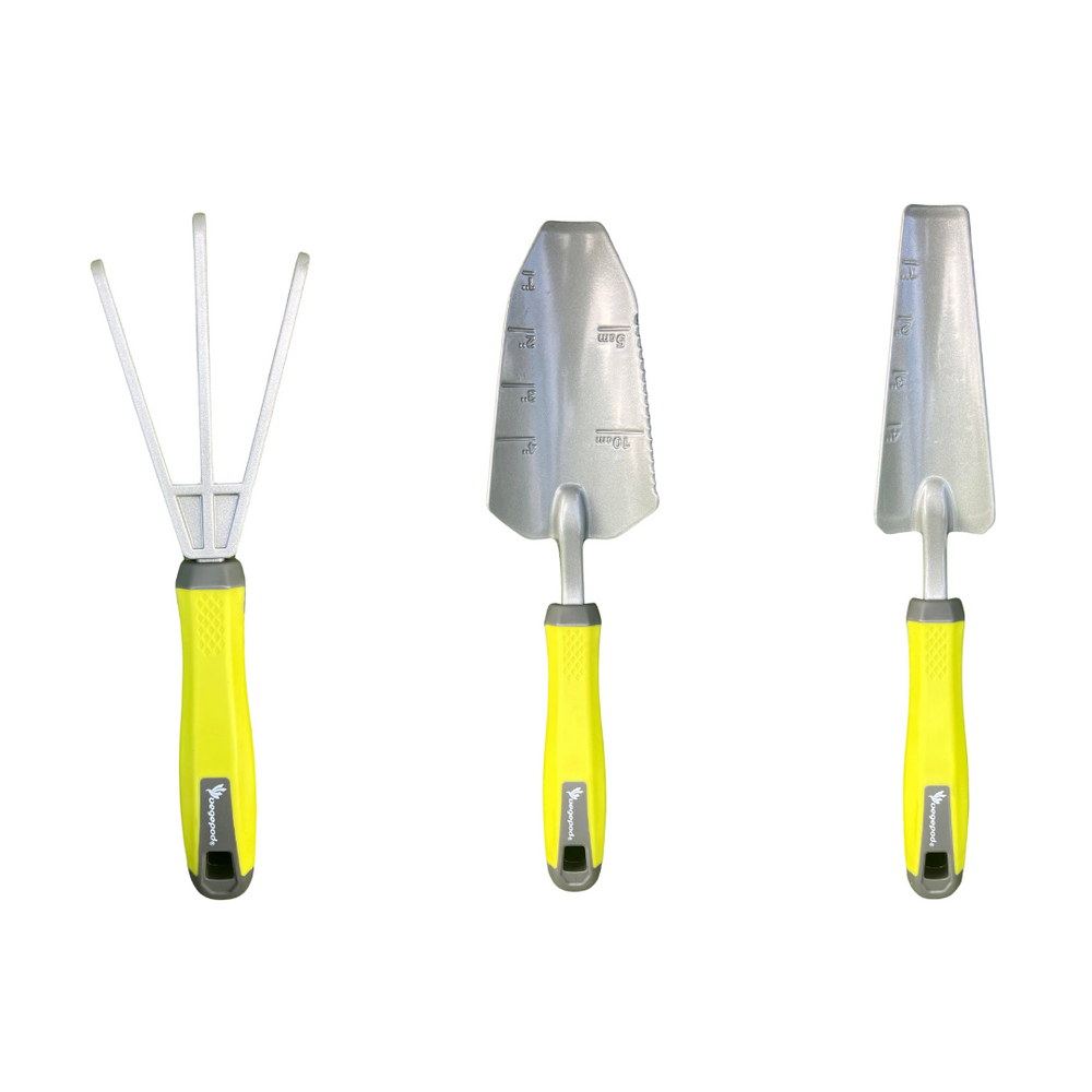 Vegepod Garden Hand Tool Set | Rake, Trowel & Transplanter | Vegepod ...