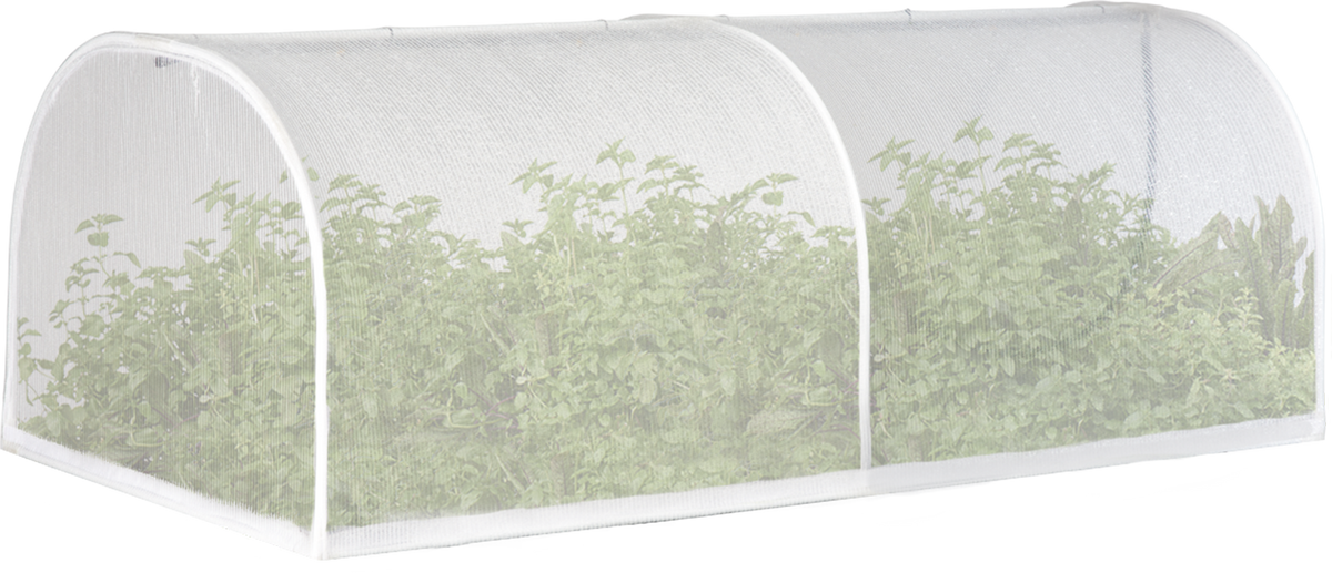 Replacement VegeCover Kit – Large (includes poles, connectors, hinge clips, misters and mesh cover)